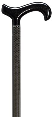 Gastrock cane Carbon Derby black