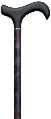 Gastrock Gehstock cane Carbon-Slim-Derby Batik