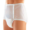 suprima incontinence pvc brief buttoned