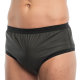 suprima incontinence PU brief pull-on style anthacite XL