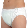 suprima incontinence PVC brief buttoned