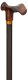 Gastrock cane Comfort-Stick amber