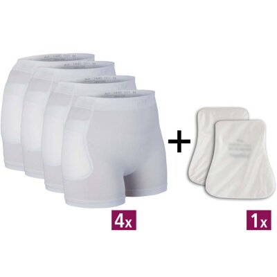 suprima hip protector set 4 slips protectors maschine washable XL