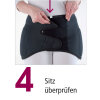 suprima Physioprotect Hüftschutzgürtel mit integrierten Protektoren Klettverschluss M