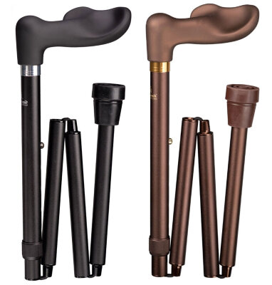 Gastrock Gehstock Deluxe-Fischer-Faltstock Soft