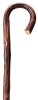 Gastrock cane Oak round hook Rustic flamed