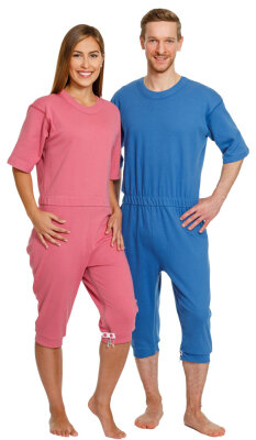 suprima CareBasic Pflegeoverall kurz Beinreißverschluss