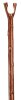 Gastrock cane Chestnut thumb stick natural brown