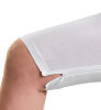 suprima bodysuit with leg zipper white