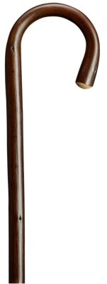Gastrock cane Chestnut children walking stick brown