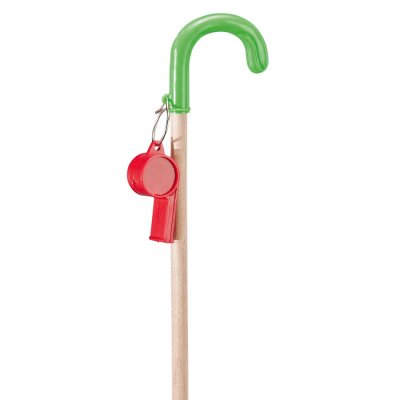 Gastrock cane Children stick colorful with whistle