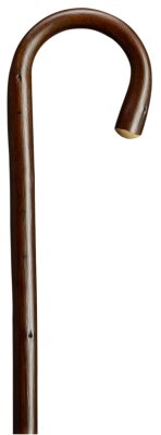 Gastrock cane Chestnut lad walking stick brown