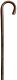 Gastrock cane Chestnut lad walking stick brown