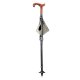 Gastrock Seat stick Praktus with derby grip height adjustable