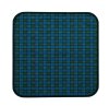 suprima seat protector blue green check