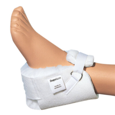 suprima Fersenschuh Ring und Klettverschluss links