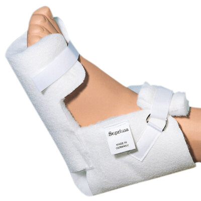 suprima Fersenschuh kompakt Ring und Klettverschluss links