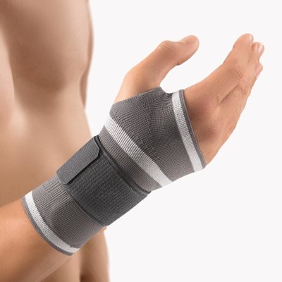 Bort activemed wrist support mineralgrau MEDIUM right