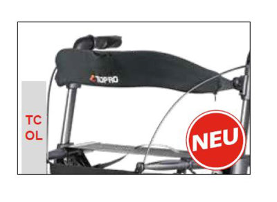 TOPRO Rückengurt mit Polster ergonomisch einstellbar für Troja+Olympos lang 76 cm
