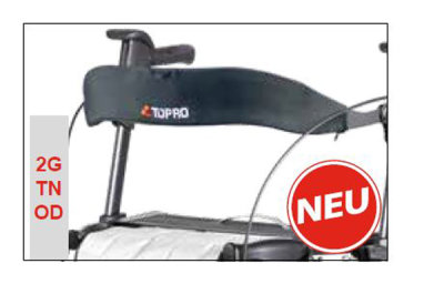 TOPRO Rückengurt mit Polster ergonomisch einstellbar für Troja 2G+Neuro+Odysee