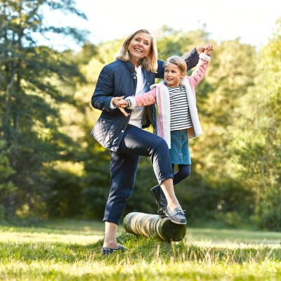 medi mediven forte KKL 2 AG Schenkelstrümpfe normal w. Noppen-Haftband Softspitze/großer Fuß cashmere III