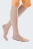 medi mediven forte CCL 3 AD Knee Highs short Sensitiv-Haftband soft toe/small foot beige III