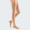 medi mediven elegance CCL 1 AG Thigh stockings normal topband sensitiv wide soft toe schwarz IV