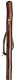 Gastrock cane Chestnut marching brown 130 cm