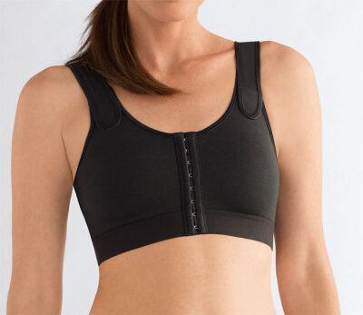 Amoena 0779 Sarah Kompressions-BH Schwarz 95E
