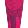 Sportstrümpfe Bauerfeind Sports Ski Performance Compression Socks women pink S 41-43