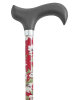 Ossenberg light metal stick flower design tendril derby grip
