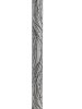 Ossenberg light metal cane reflective with derby grip