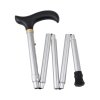 Ossenberg simple foldable light metal cane derby handle...