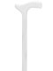 Ossenberg wooden cane white fritz handle