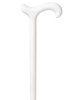 Ossenberg wooden cane white derby handle