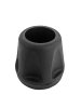 Ossenberg rubber capsule 19 mm with steel core black