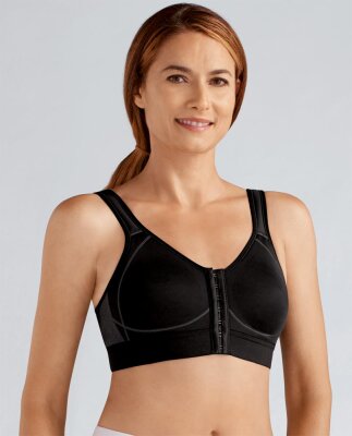 Amoena 42577 Ester Post-OP-BH schwarz/grau 100B