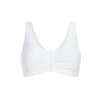 Amoena 2128 Frances primary care and leisure bra white M A/B