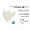 Aries anatomically shaped - hygienic mouth and nose mask...