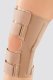 Knee bandage JuzoFlex Genu 100 Standard Version mit Noppenhaftrand beige 3