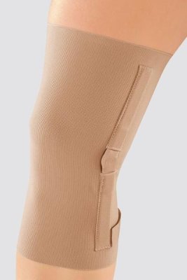 Knee bandage JuzoFlex Genu 100 Standard Version mit Noppenhaftrand beige 6