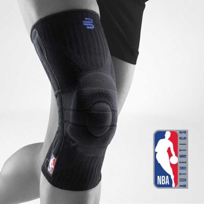 Knee Bandage Bauerfeind Sports Knee Support NBA black XL