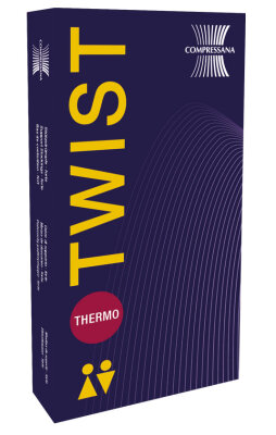 Stützstrümpfe Compressana Thermo lite mit Merinowolle schwarz I 36-38