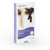 SIGVARIS Essential Classical CCL 2 AG Thigh stockings short Noppenhaftrand open toe caramel S Plus