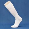 Ihle diabetic knee-length support stocking cotton white 35-38