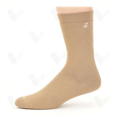 Ihle Diabetiker Socke Vollplüsch beige 35-38