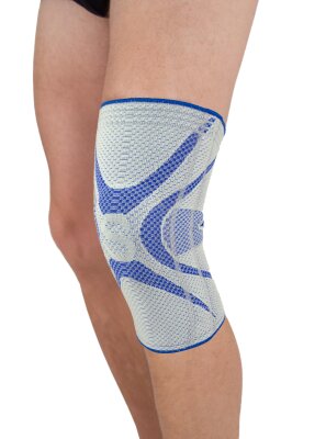 Schiebler Kniebandage Para Patella N gletscher-blau 2