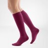 Sportstrümpfe Bauerfeind Compression Sock Performance wild berry M short