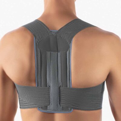 Bort StabiloFix Elastischer Geradehalter grau 2