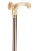 Ossenberg light metal cane marbled anatomical handle